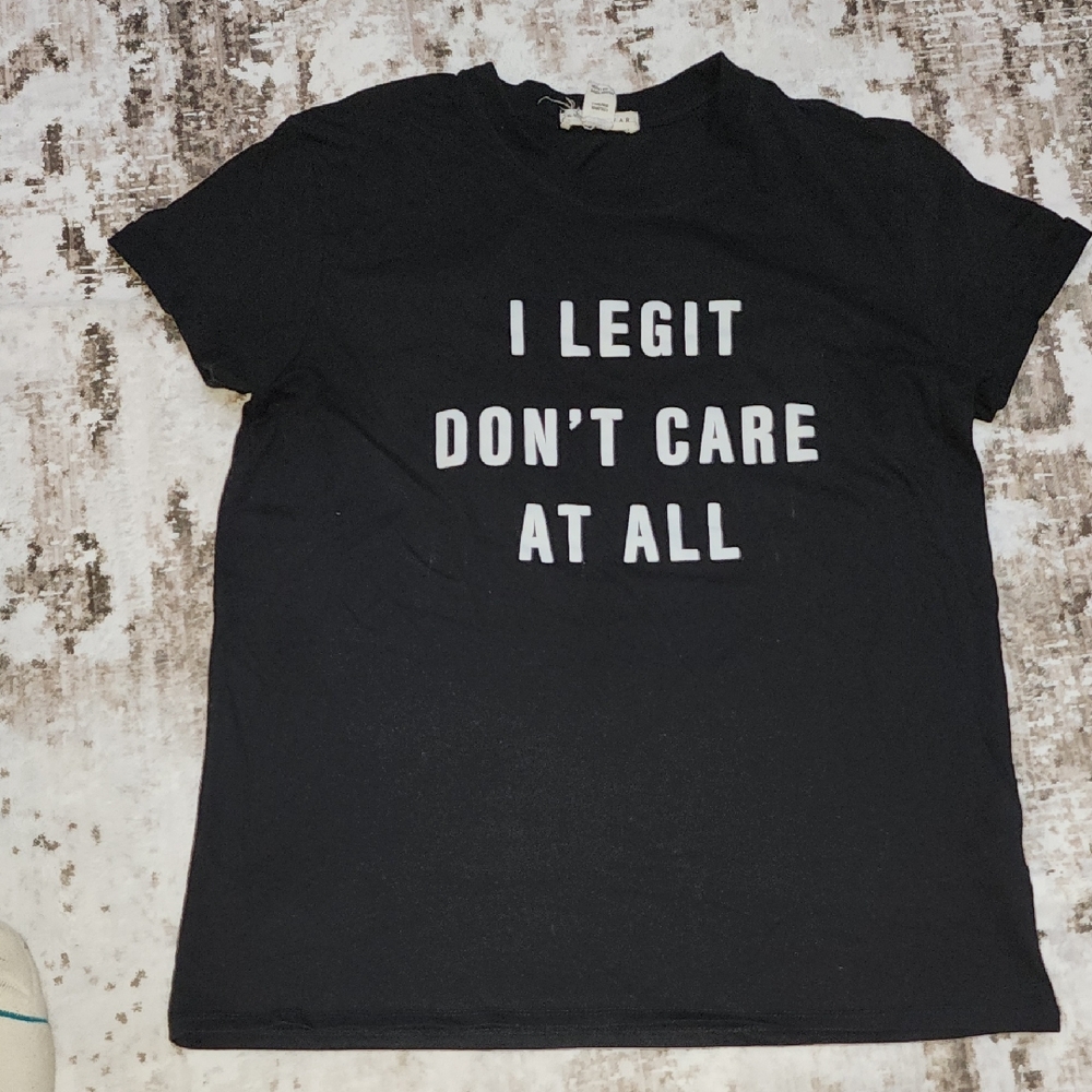 Women's Black Screen Tee